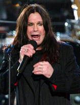 Ozzy performs at the Queen's Jubilee in 2002